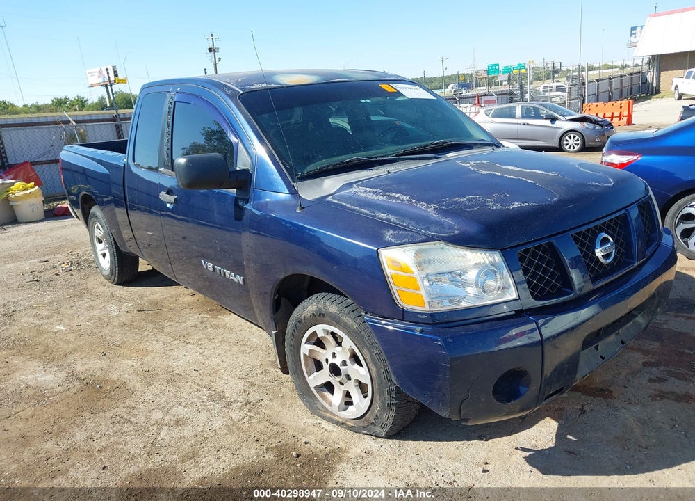 2007 NISSAN TITAN XE VIN: 1N6BA06AX7N237532
