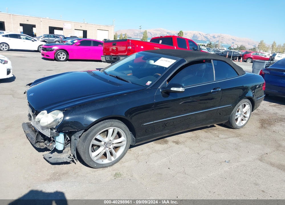 2009 MERCEDES-BENZ CLK 350 VIN: WDBTK56F89T106867
