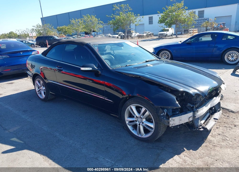 2009 MERCEDES-BENZ CLK 350 VIN: WDBTK56F89T106867