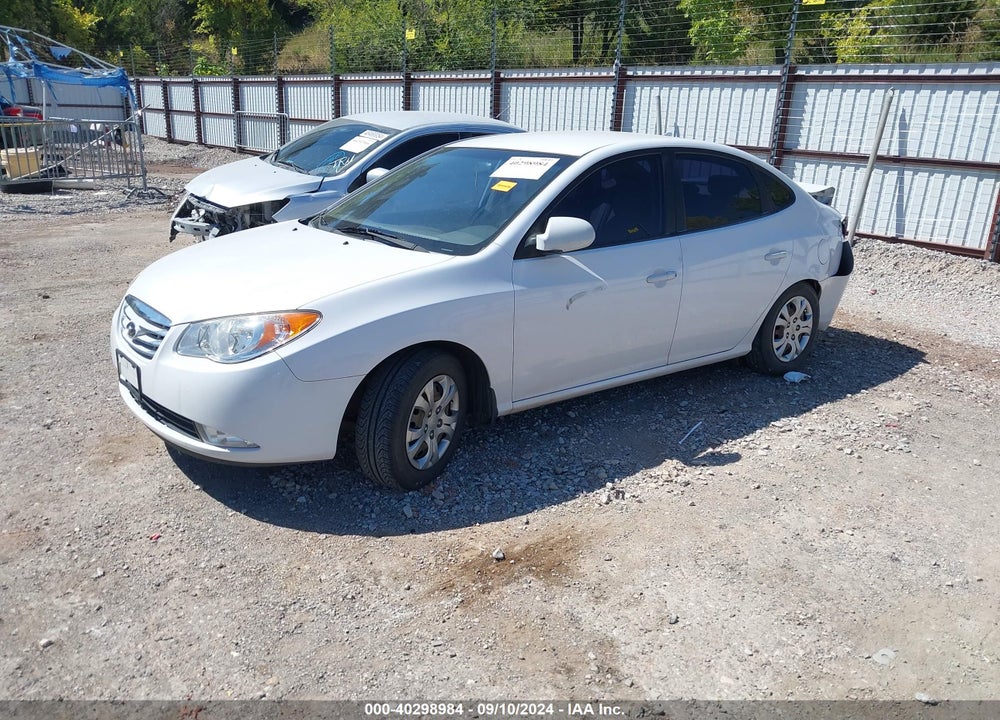 2010 HYUNDAI ELANTRA GLS VIN: KMHDU4AD7AU198094