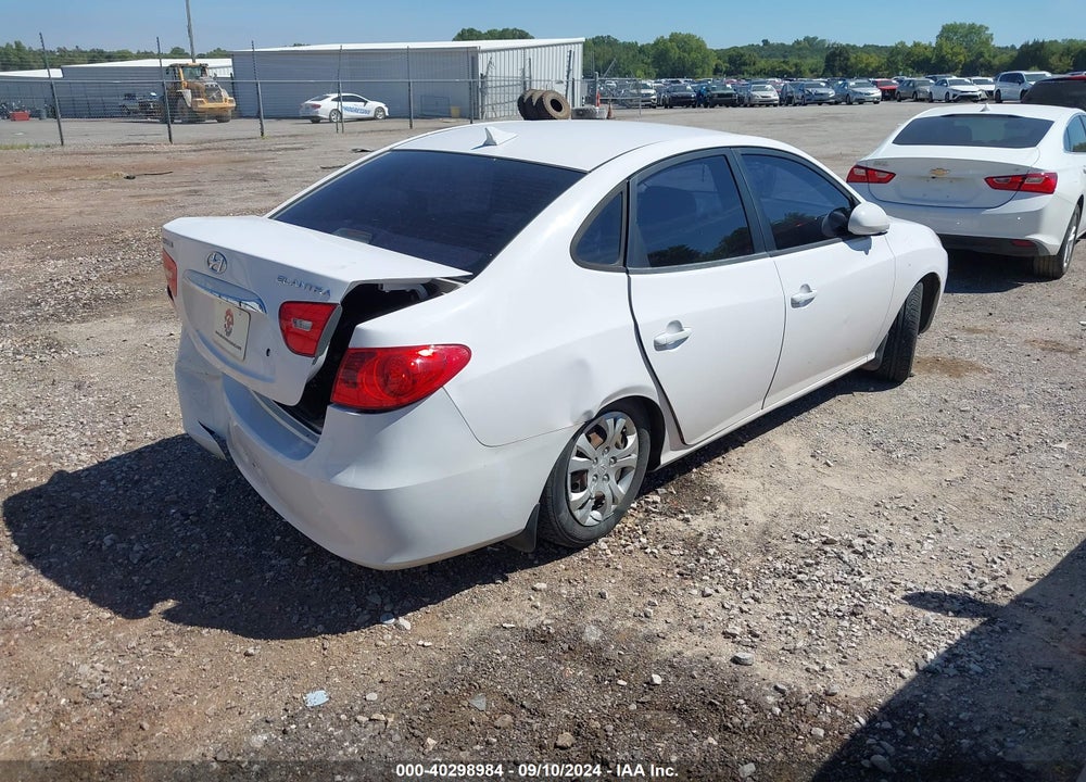 2010 HYUNDAI ELANTRA GLS VIN: KMHDU4AD7AU198094