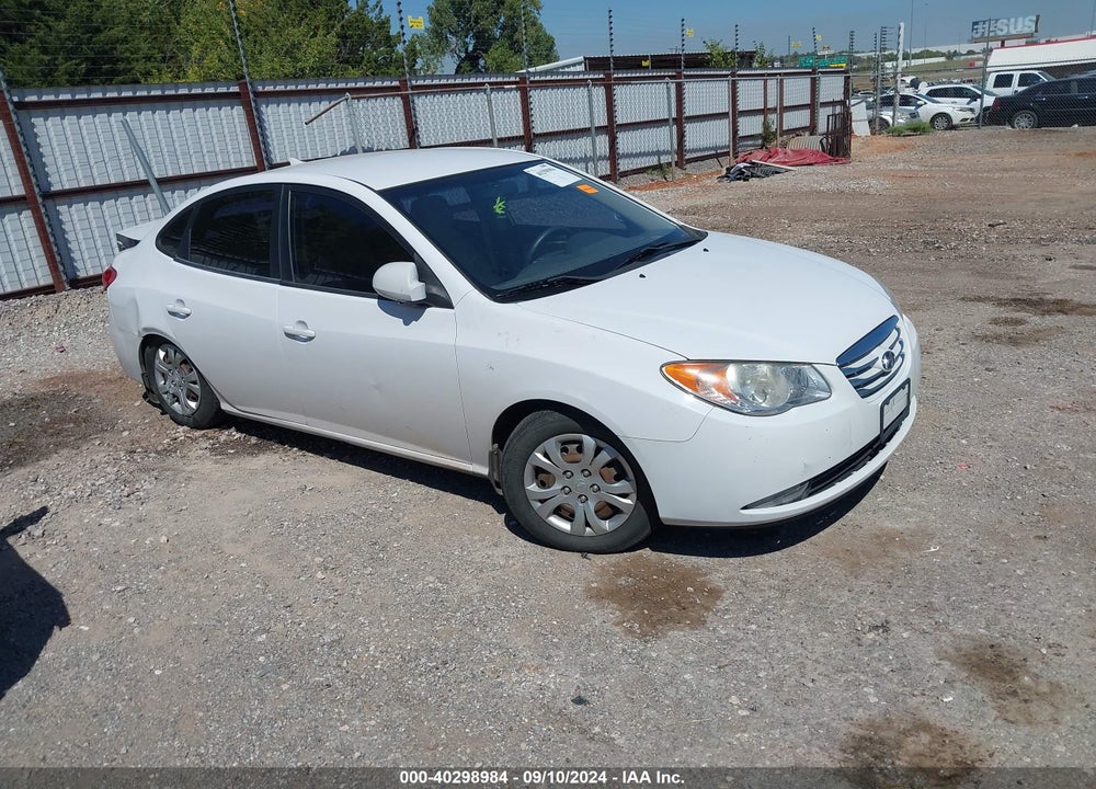 2010 HYUNDAI ELANTRA GLS VIN: KMHDU4AD7AU198094