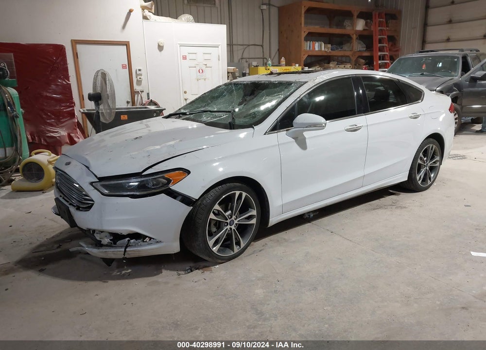2017 FORD FUSION TITANIUM VIN: 3FA6P0D98HR416524
