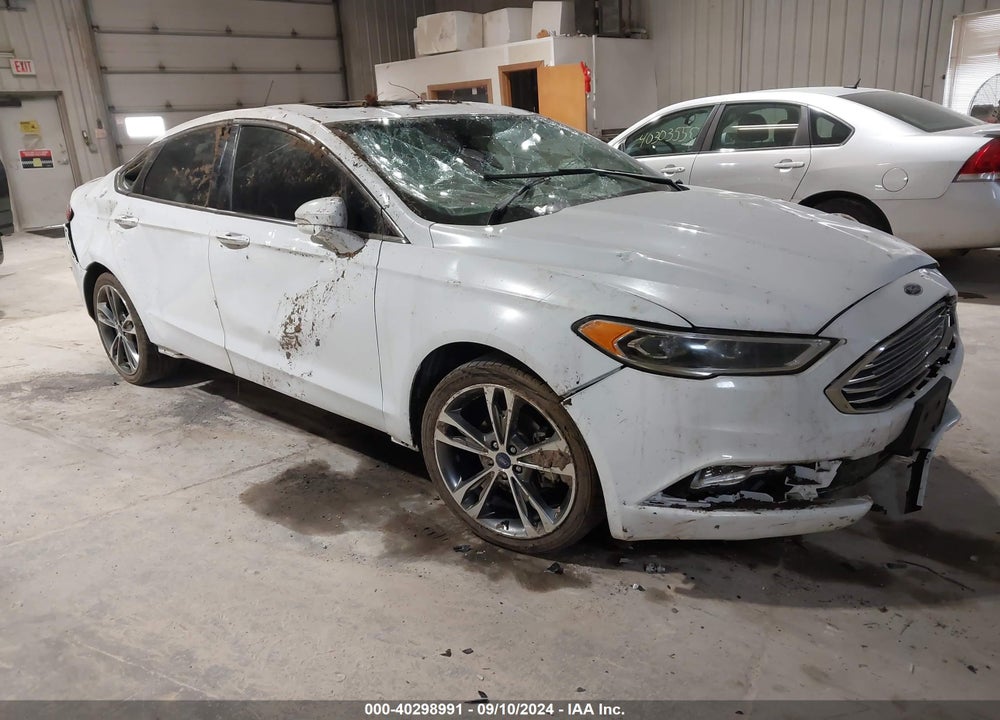 2017 FORD FUSION TITANIUM VIN: 3FA6P0D98HR416524