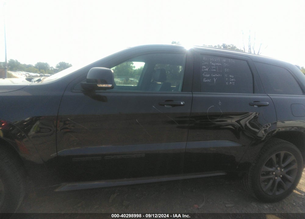 2019 JEEP GRAND CHEROKEE HIGH ALTITUDE 4X4 VIN: 1C4RJFCG9KC542277