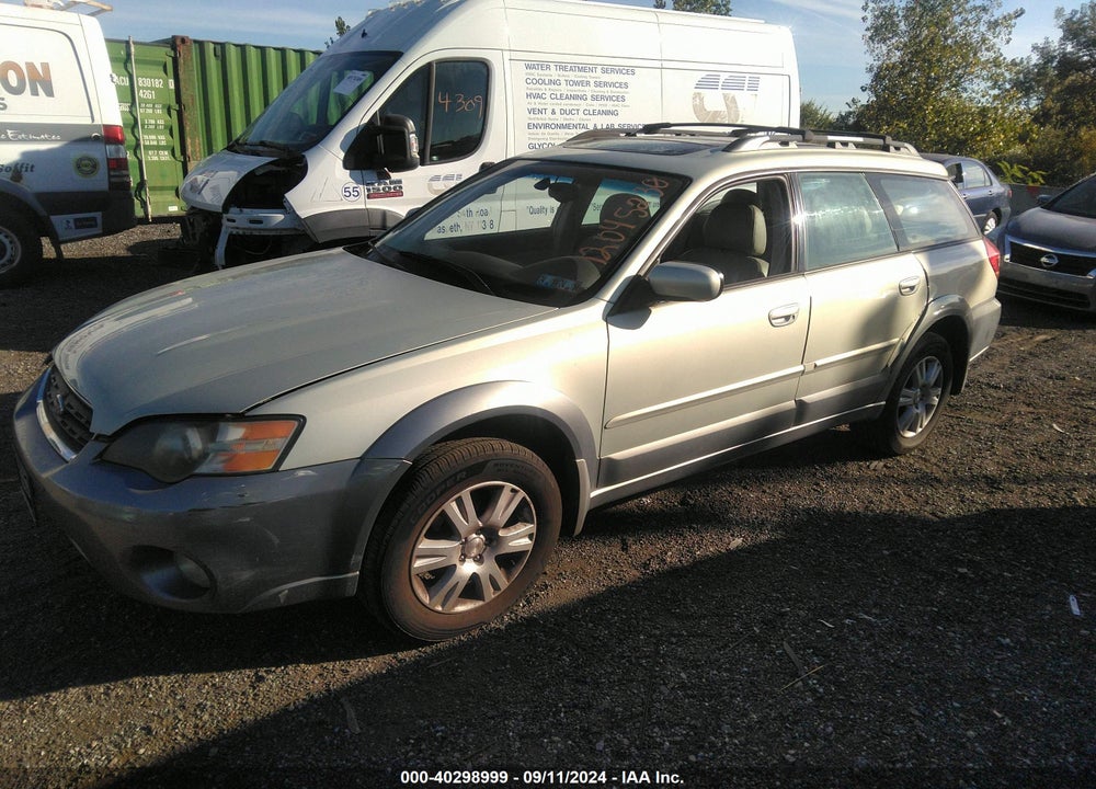 2005 SUBARU OUTBACK 2.5I LIMITED VIN: 4S4BP62C957356536