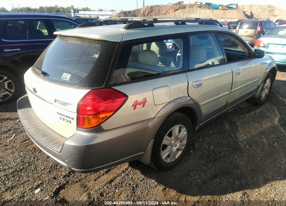 2005 SUBARU OUTBACK 2.5I LIMITED VIN: 4S4BP62C957356536