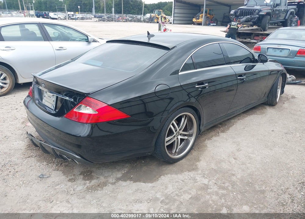 2007 MERCEDES-BENZ CLS 550 VIN: WDDDJ72X97A090549