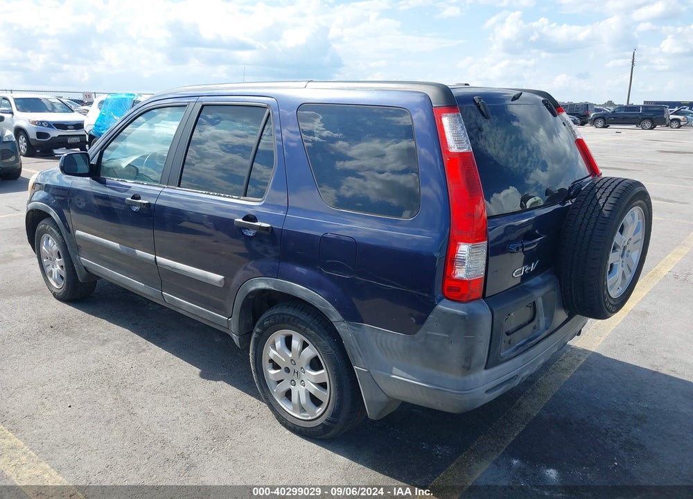 2006 HONDA CR-V EX VIN: SHSRD78806U445825