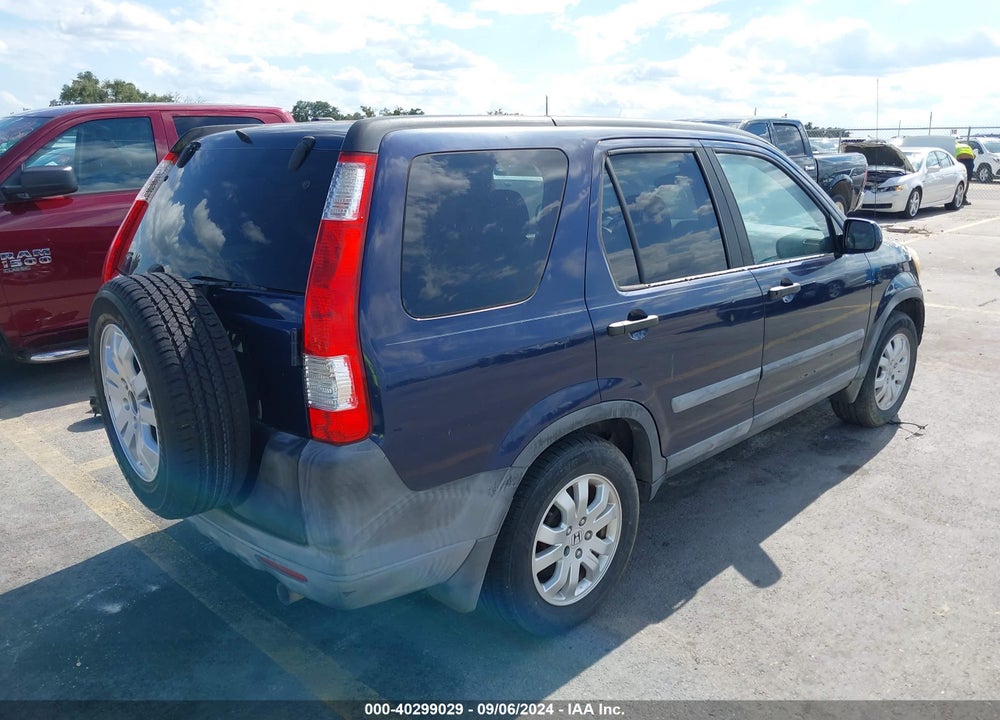 2006 HONDA CR-V EX VIN: SHSRD78806U445825