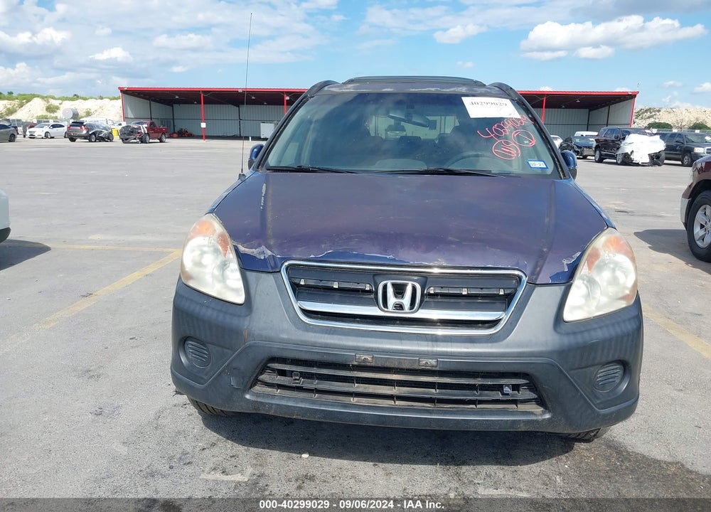 2006 HONDA CR-V EX VIN: SHSRD78806U445825