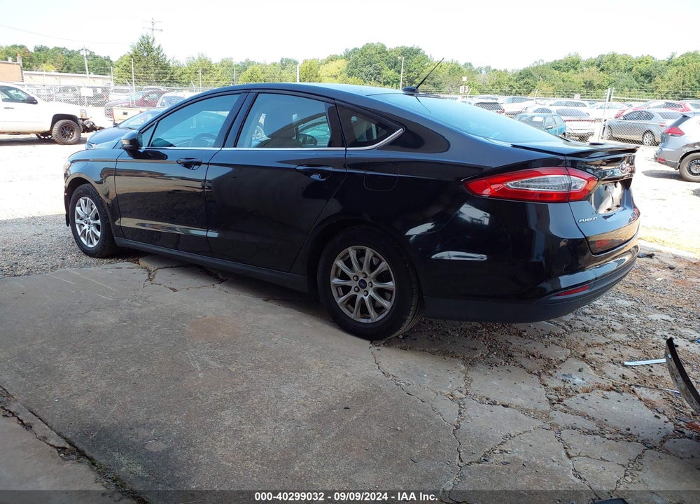 2016 FORD FUSION S VIN: 3FA6P0G7XGR398200