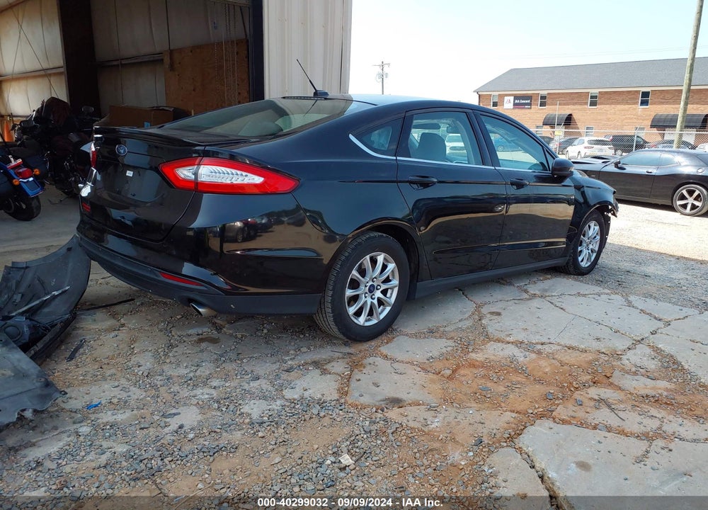2016 FORD FUSION S VIN: 3FA6P0G7XGR398200