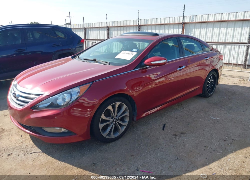 2014 HYUNDAI SONATA SE VIN: 5NPEC4AC3EH888864