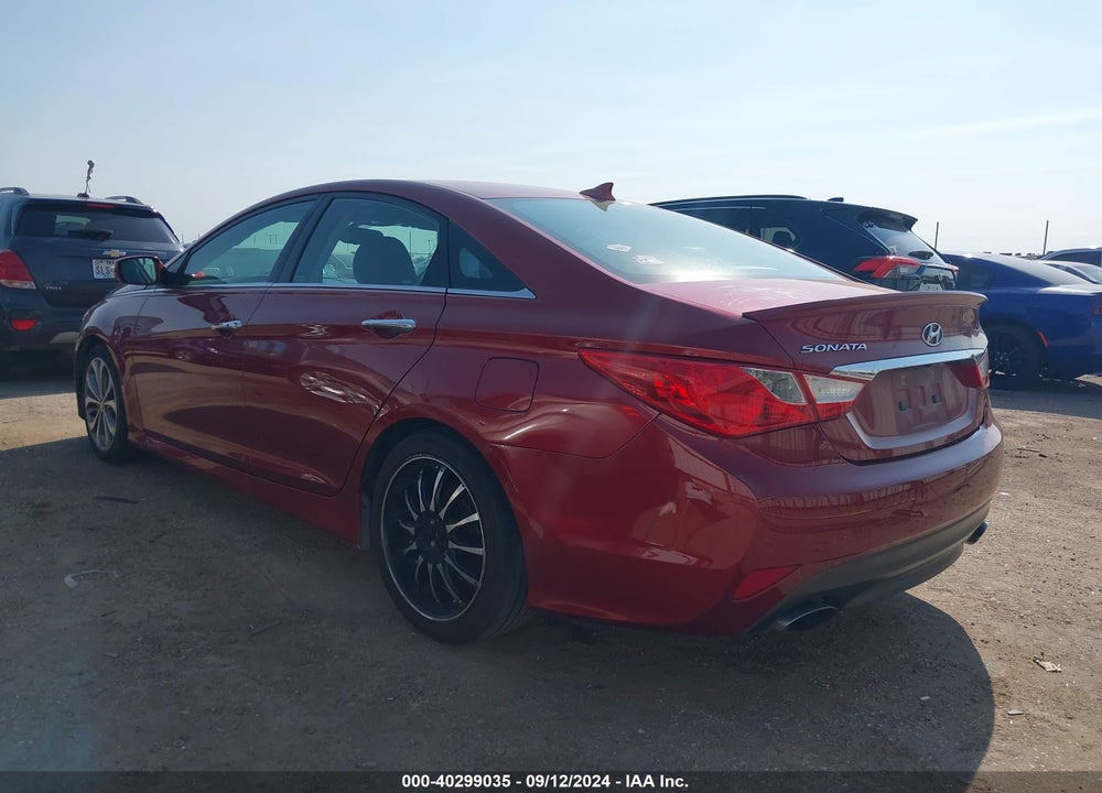 2014 HYUNDAI SONATA SE VIN: 5NPEC4AC3EH888864