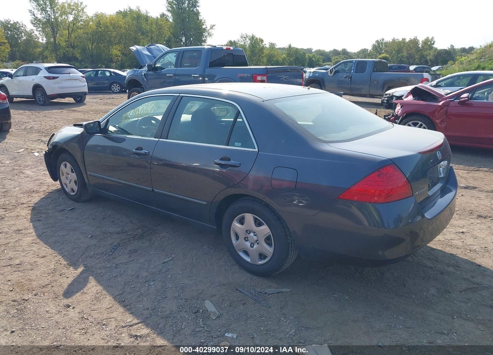 2007 HONDA ACCORD 2.4 LX VIN: 1HGCM56407A228417