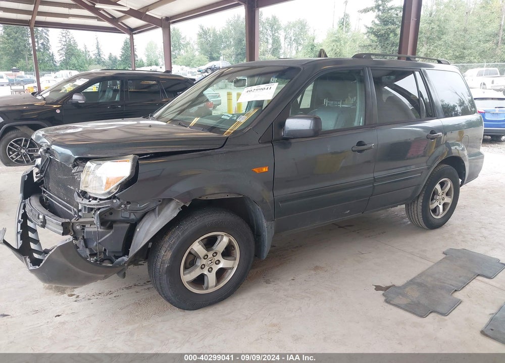 2006 HONDA PILOT EX-L VIN: 5FNYF28516B042359