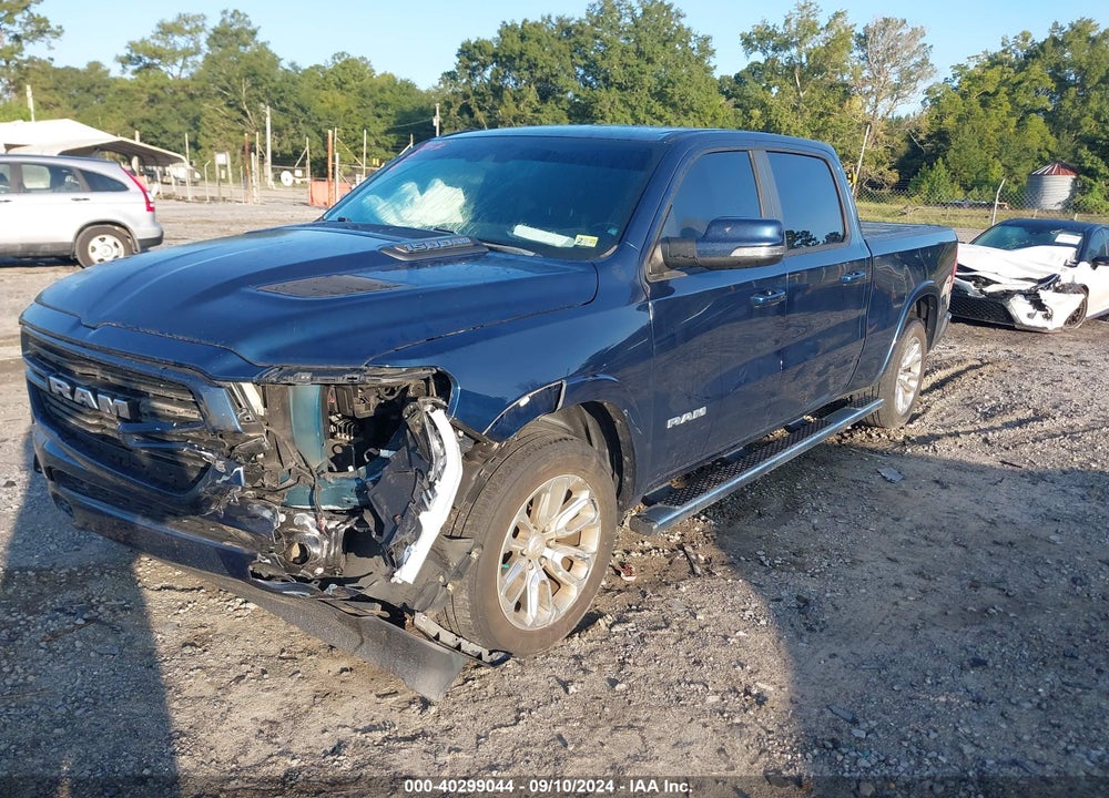 2019 RAM 1500 LAIE  4X4 6'4 BOX VIN: 1C6SRFRT8KN833931
