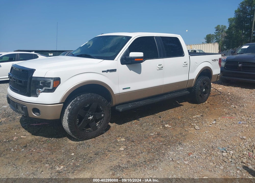2012 FORD F-150 LARIAT VIN: 1FTFW1ET3CFB99368
