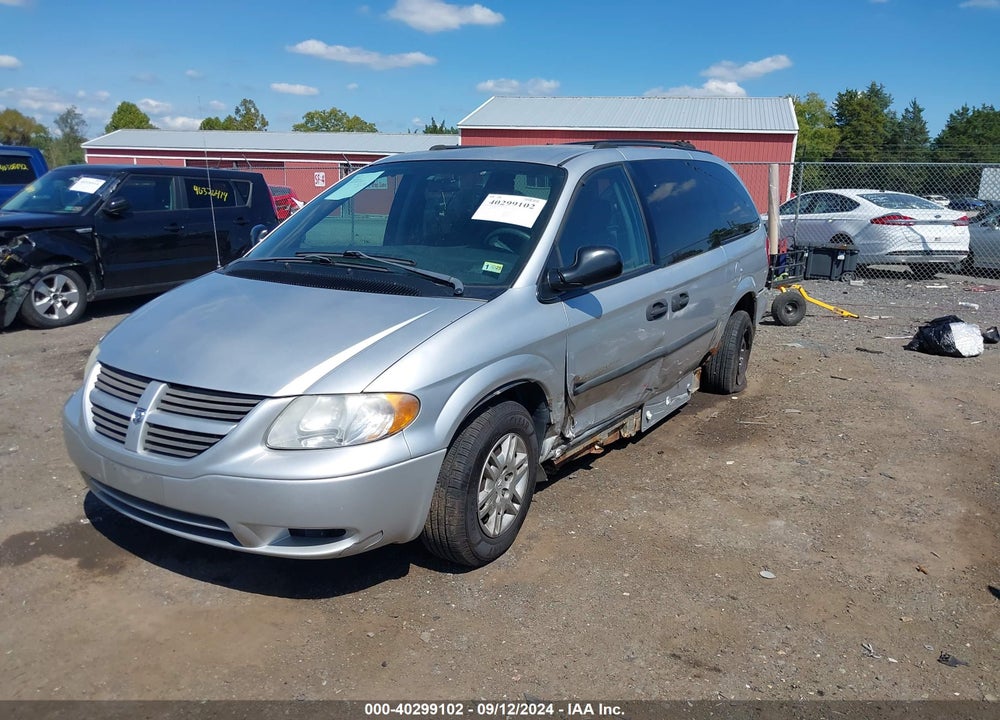 2005 DODGE GRAND CARAVAN SE VIN: 1D4GP24RX5B102743