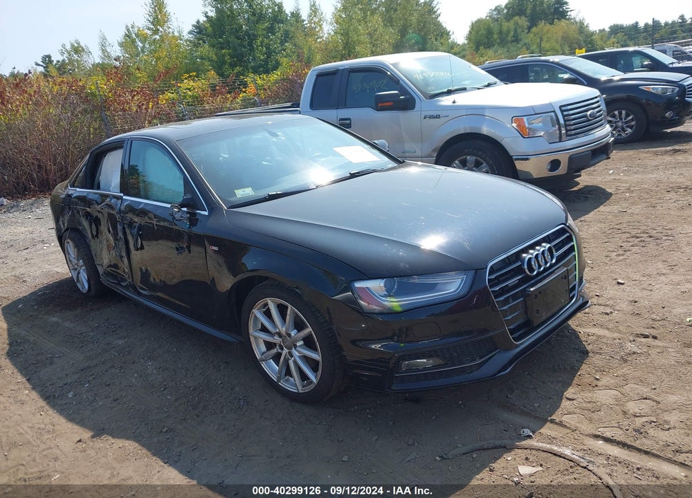 2014 AUDI A4 2.0T PREMIUM VIN: WAUFFAFLXEN012485