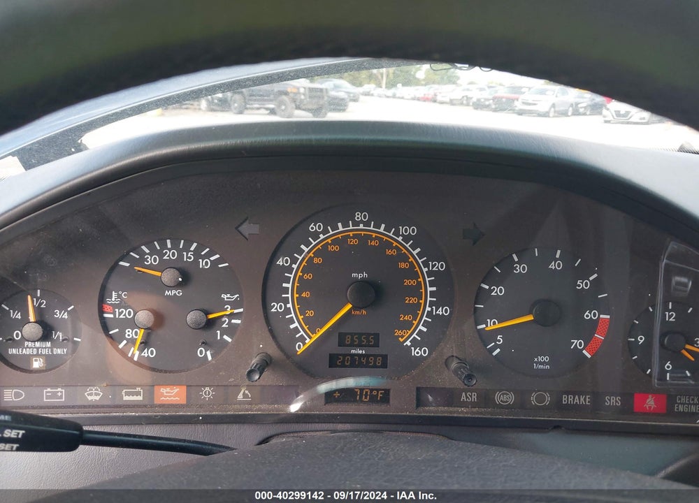 1995 MERCEDES-BENZ SL 500 VIN: WDBFA67E8SF109767