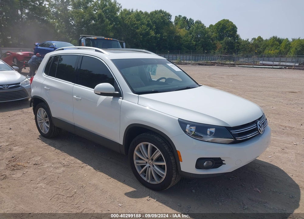 2015 VOLKSWAGEN TIGUAN SE VIN: WVGAV7AX8FW605296