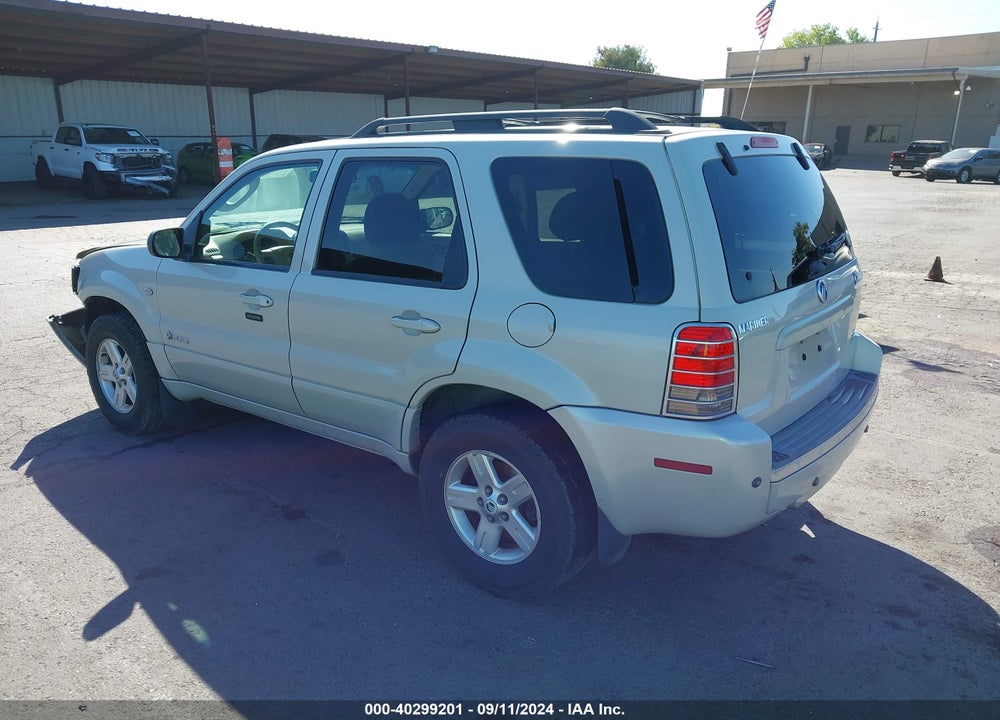 2007 MERCURY MARINER HYBRID VIN: 4M2CU39HX7KJ04239
