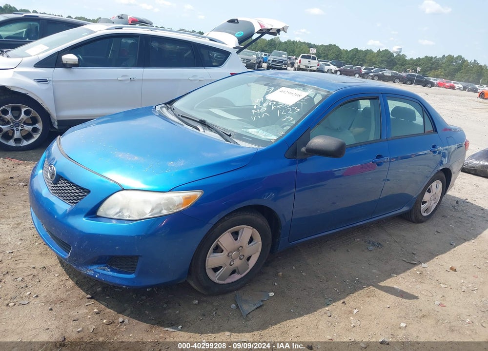 2009 TOYOTA COROLLA LE VIN: 1NXBU40EX9Z001223