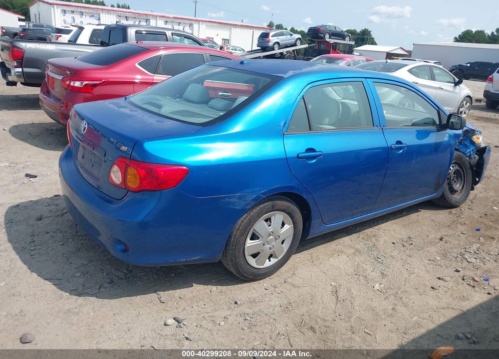 2009 TOYOTA COROLLA LE VIN: 1NXBU40EX9Z001223