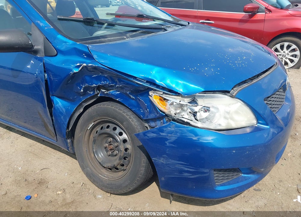 2009 TOYOTA COROLLA LE VIN: 1NXBU40EX9Z001223