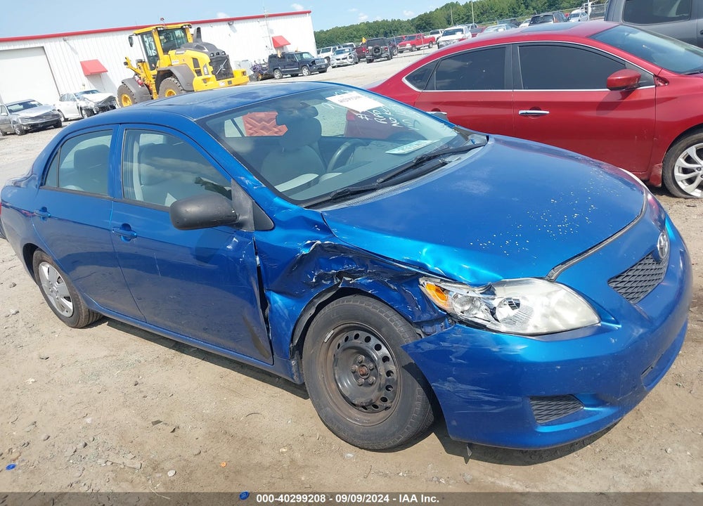 2009 TOYOTA COROLLA LE VIN: 1NXBU40EX9Z001223