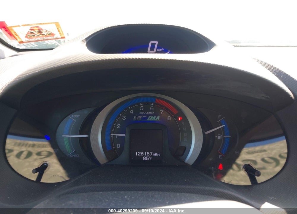 2011 HONDA INSIGHT EX VIN: JHMZE2H70BS011883