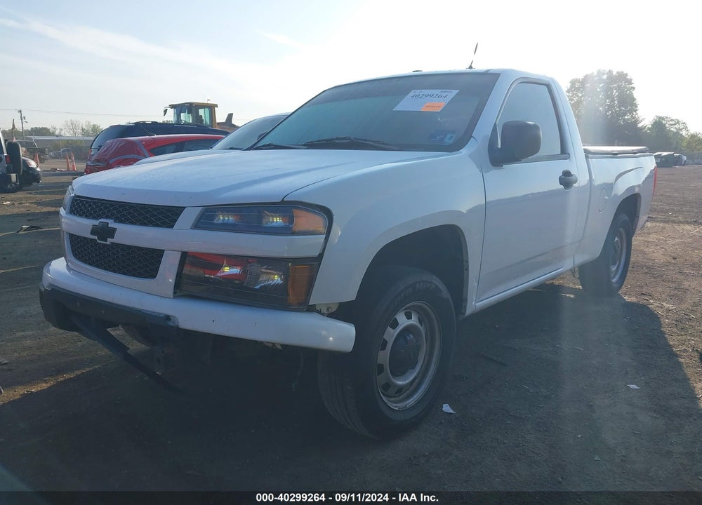 2012 CHEVROLET COLORADO WORK TRUCK VIN: 1GCCSBF92C8135835