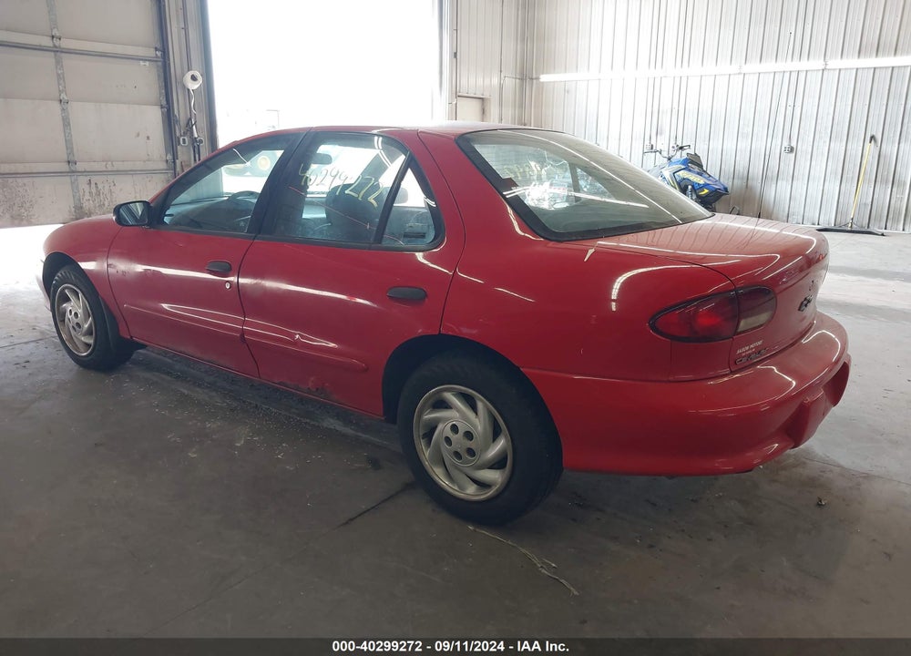 1999 CHEVROLET CAVALIER VIN: 1G1JC5248X7304700