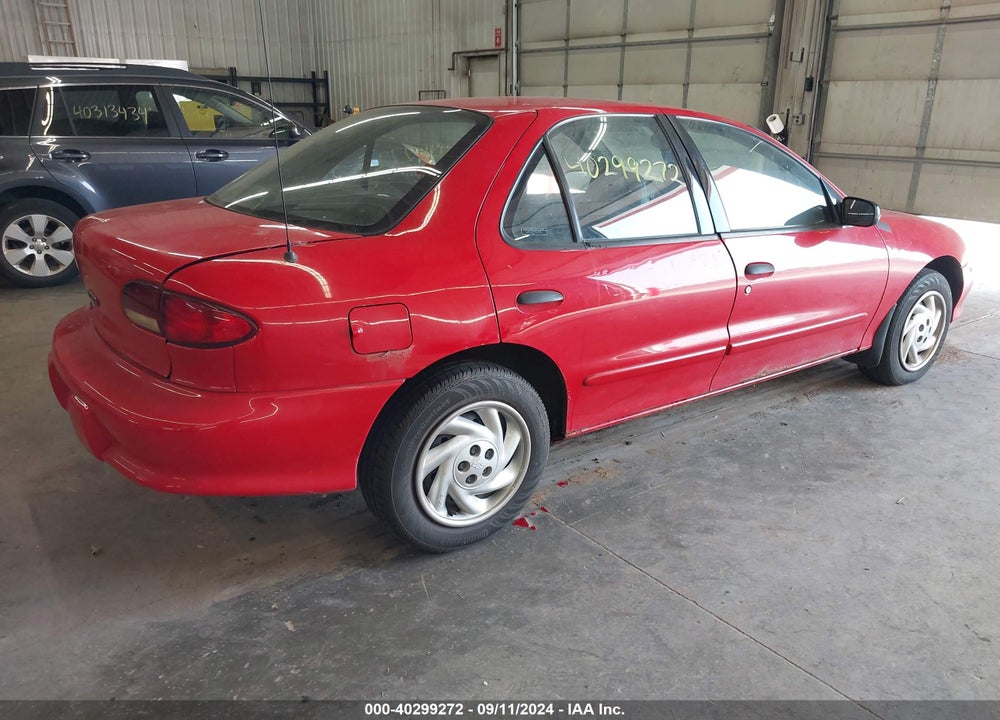 1999 CHEVROLET CAVALIER VIN: 1G1JC5248X7304700