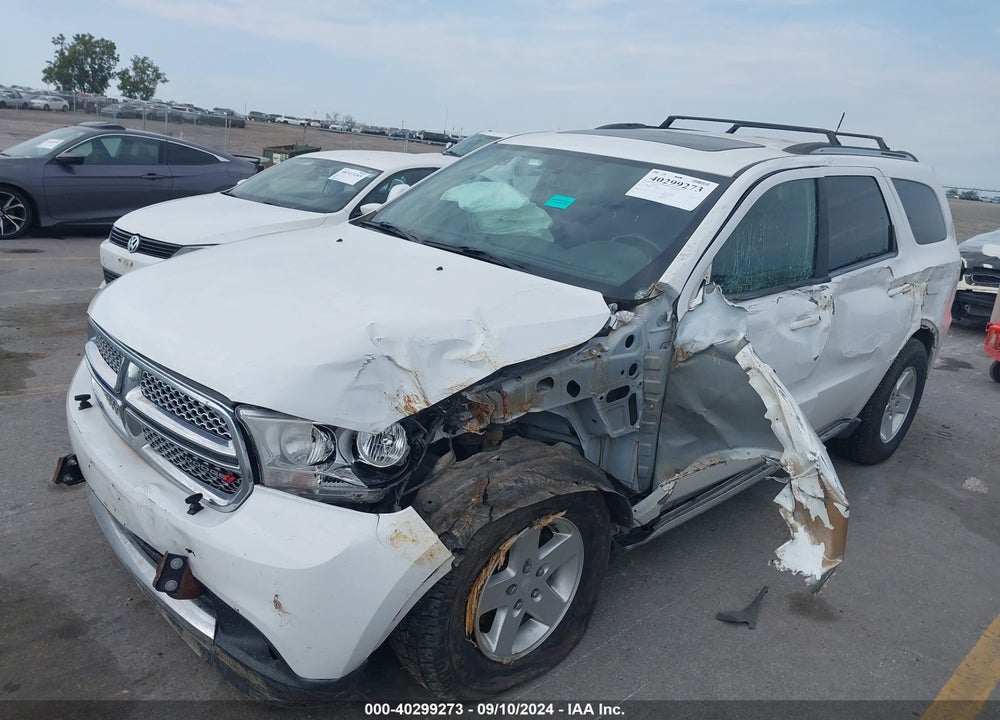 2013 DODGE DURANGO SXT VIN: 1C4RDHAG6DC683588