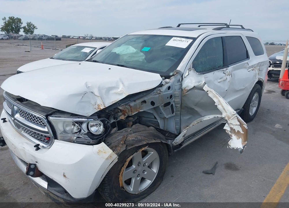 2013 DODGE DURANGO SXT VIN: 1C4RDHAG6DC683588