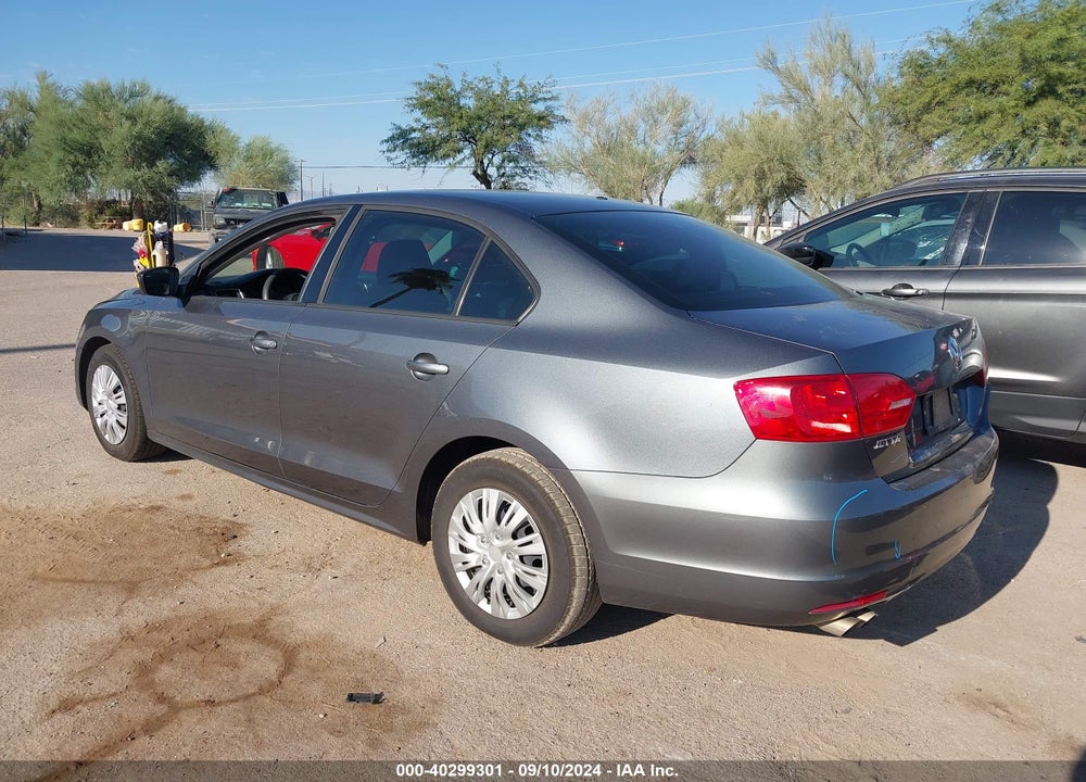 2013 VOLKSWAGEN JETTA 2.0L S VIN: 3VW2K7AJ5DM270814