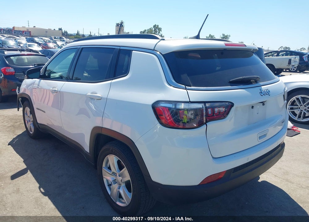 2022 JEEP COMPASS LATITUDE FWD VIN: 3C4NJCBB7NT138003