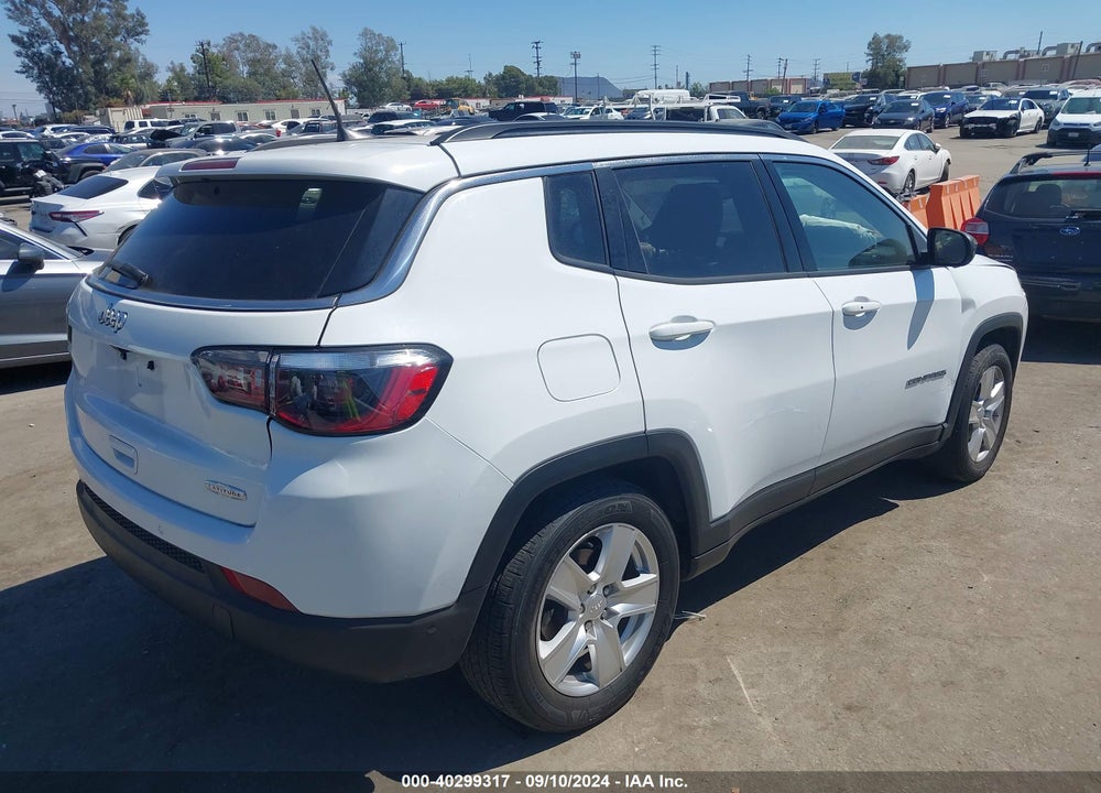 2022 JEEP COMPASS LATITUDE FWD VIN: 3C4NJCBB7NT138003