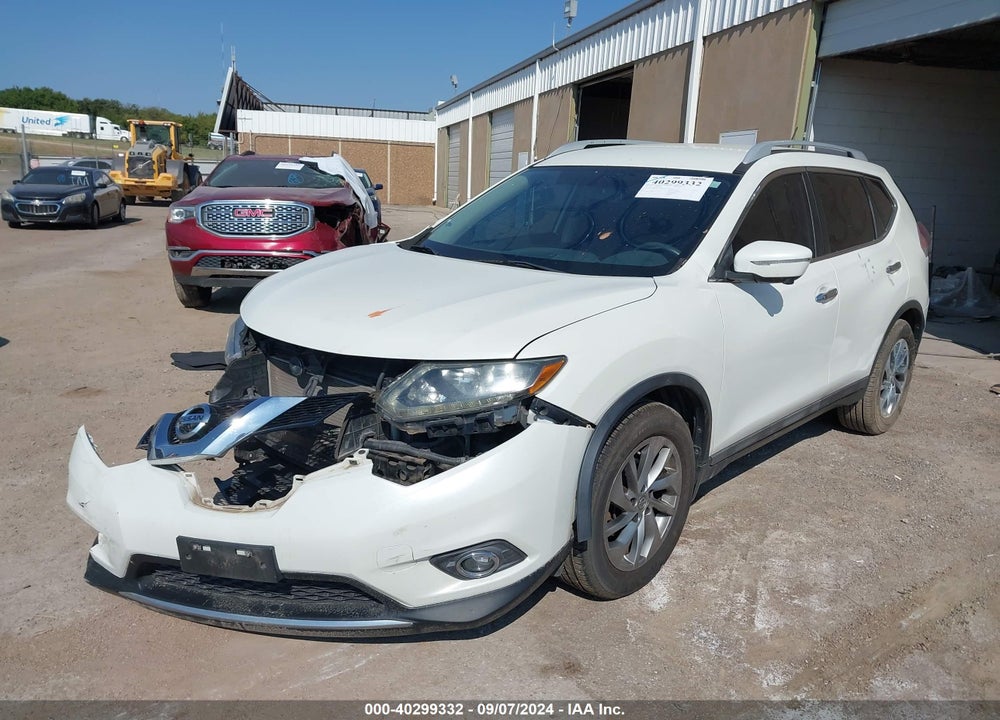 2015 NISSAN ROGUE SL VIN: 5N1AT2MT5FC820055