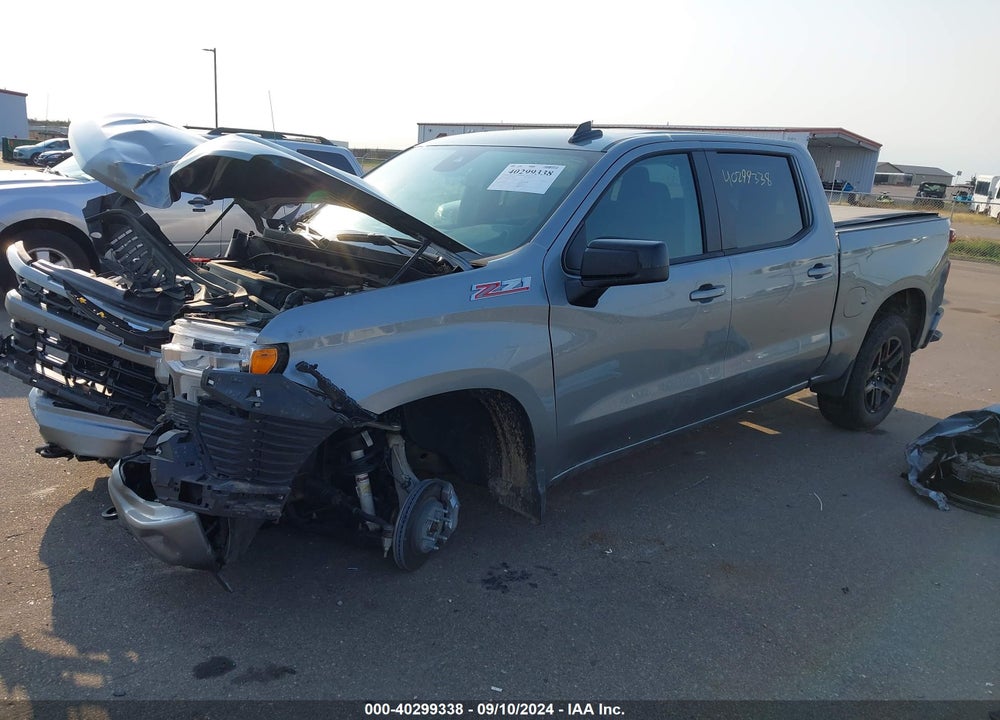 2023 CHEVROLET SILVERADO 1500 4WD SHORT BED RST VIN: 2GCUDEED2P1154156
