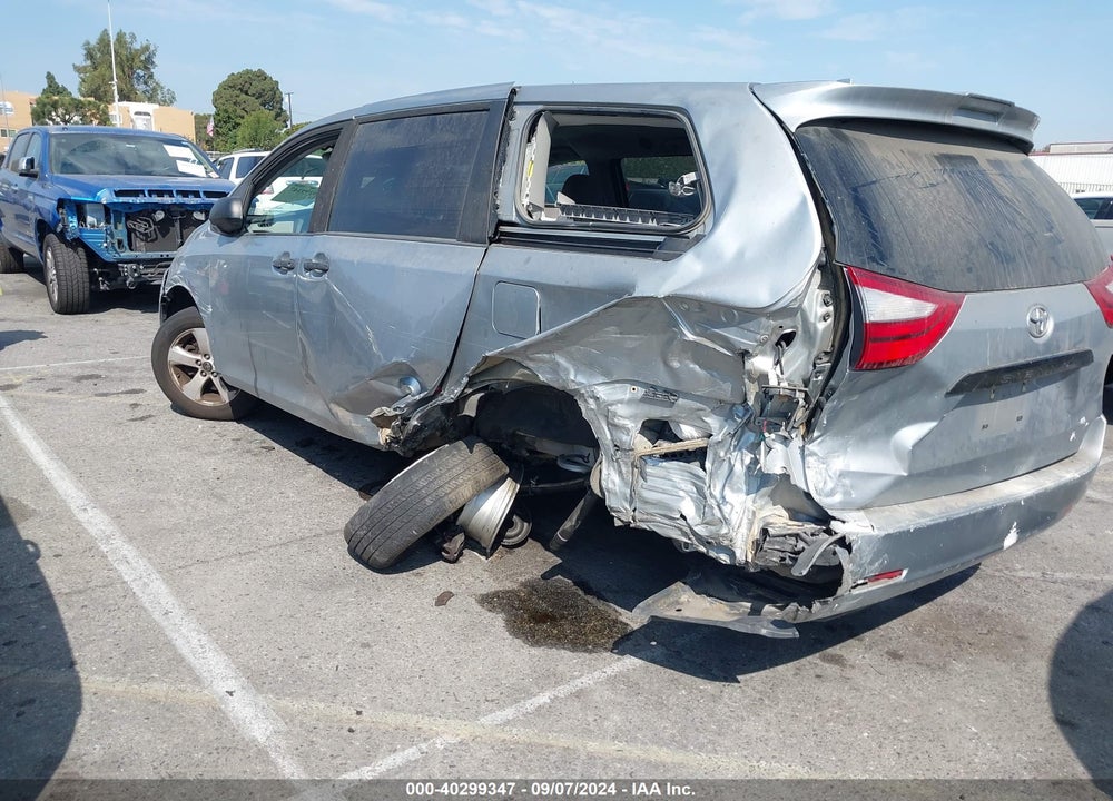2019 TOYOTA SIENNA L 7 PASSENGER VIN: 5TDZZ3DC0KS994829
