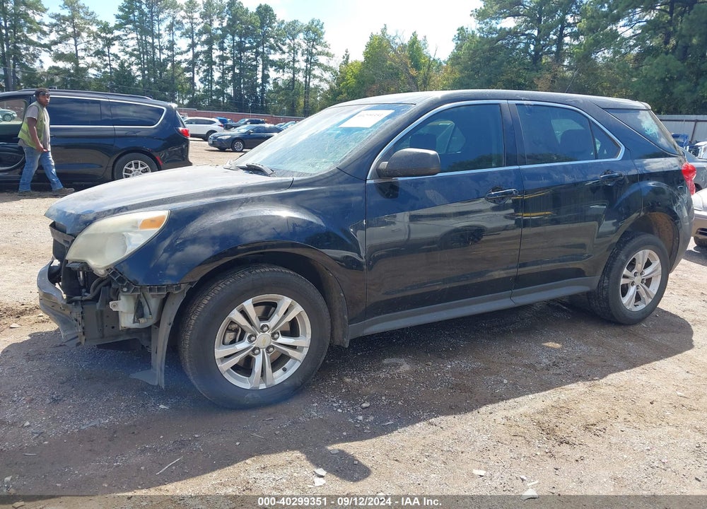 2011 CHEVROLET EQUINOX LS VIN: 2CNALBEC7B6302529