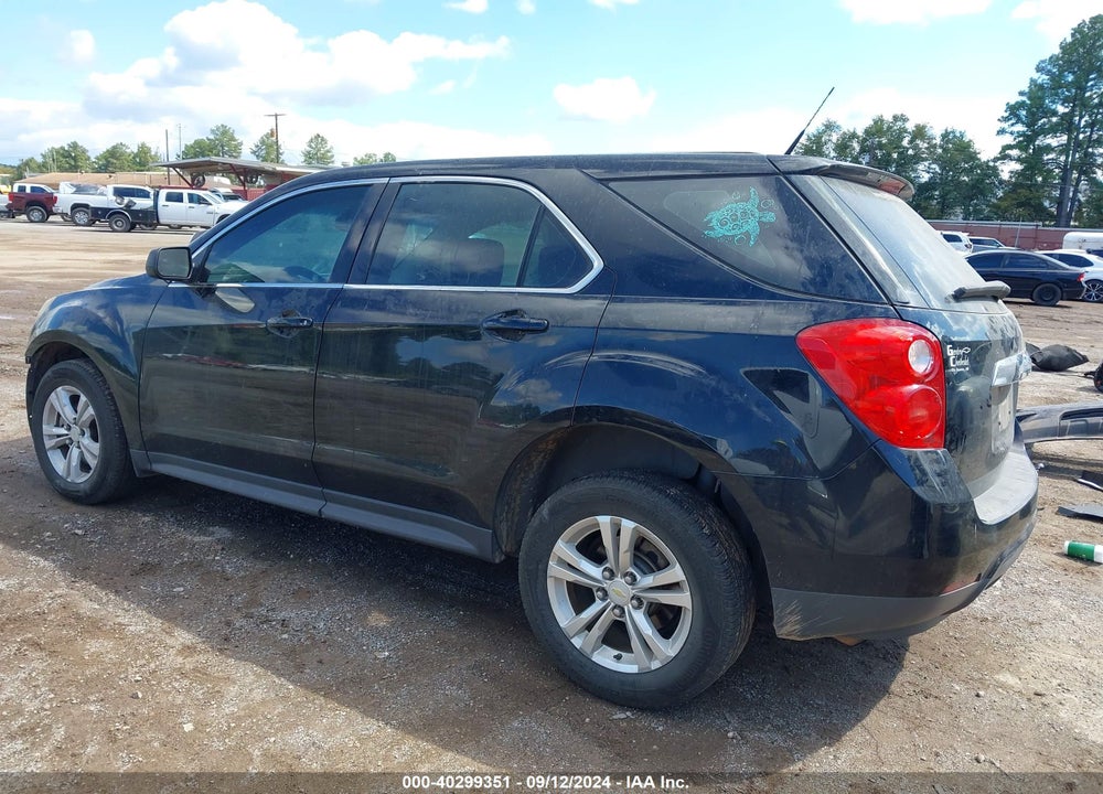 2011 CHEVROLET EQUINOX LS VIN: 2CNALBEC7B6302529