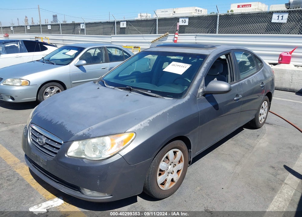 2007 HYUNDAI ELANTRA GLS/LIMITED/SE VIN: KMHDU46D37U198255