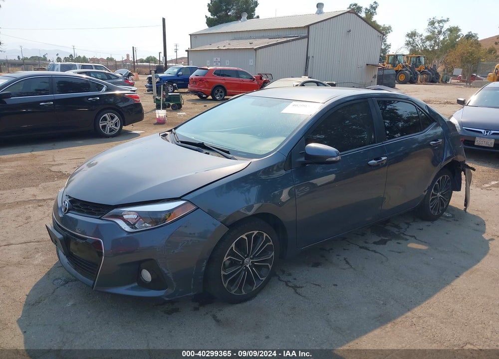 2015 TOYOTA COROLLA S PLUS VIN: 5YFBURHE9FP319882