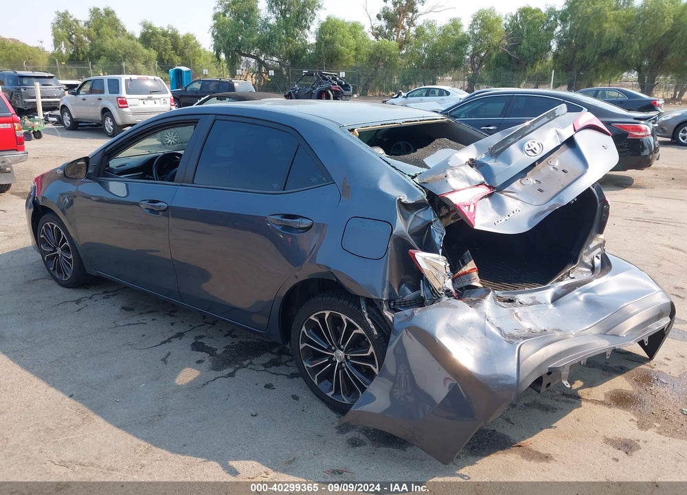 2015 TOYOTA COROLLA S PLUS VIN: 5YFBURHE9FP319882