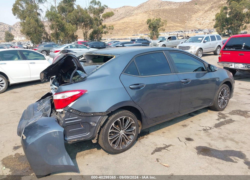 2015 TOYOTA COROLLA S PLUS VIN: 5YFBURHE9FP319882